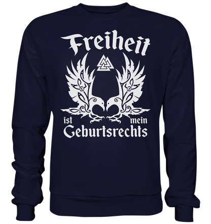 Freiheit - Basic Sweatshirt - Oxford Navy / XS - Sweatshirts