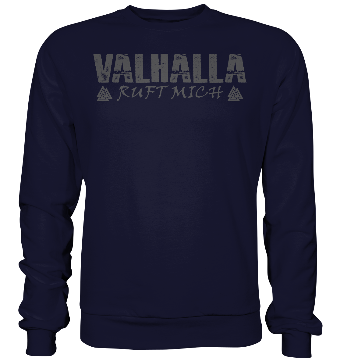 Valhalla ruft mich! - Unisex Sweatshirt (Beidseitiger Druck)