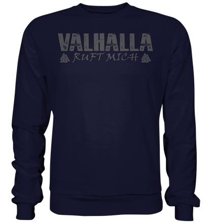 Valhalla ruft mich! - Unisex Sweatshirt (Beidseitiger Druck)