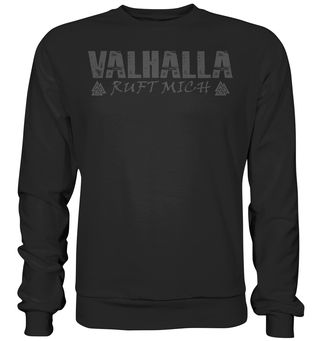 Valhalla ruft mich! - Unisex Sweatshirt (Beidseitiger Druck)