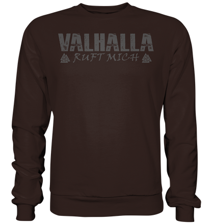 Valhalla ruft mich! - Unisex Sweatshirt (Beidseitiger Druck)