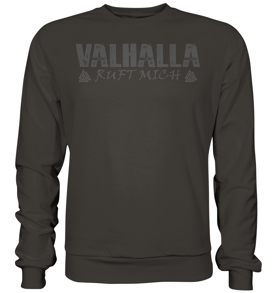 Valhalla ruft mich! - Unisex Sweatshirt (Beidseitiger Druck)