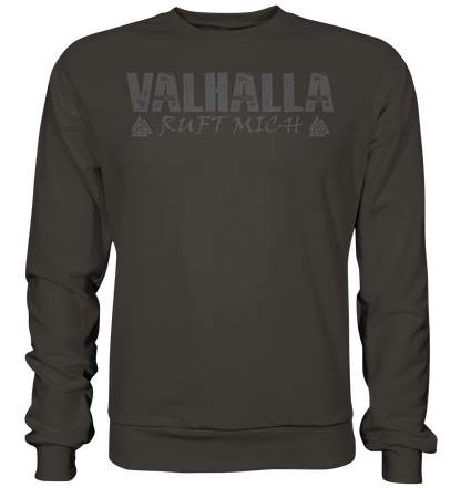 Valhalla ruft mich! - Unisex Sweatshirt (Beidseitiger Druck)