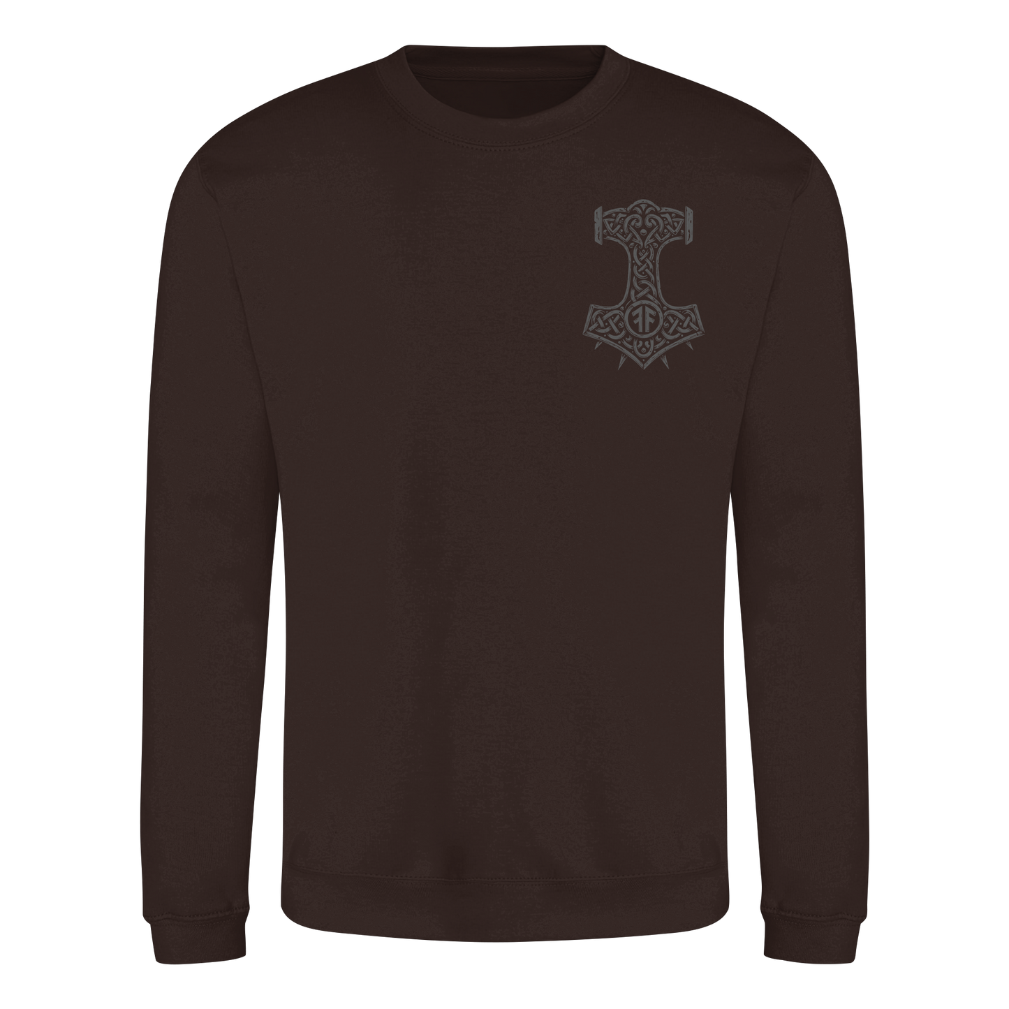 GÖTTER FÜHREN KRIEGER - Wikinger Sweatshirt Männer Odin