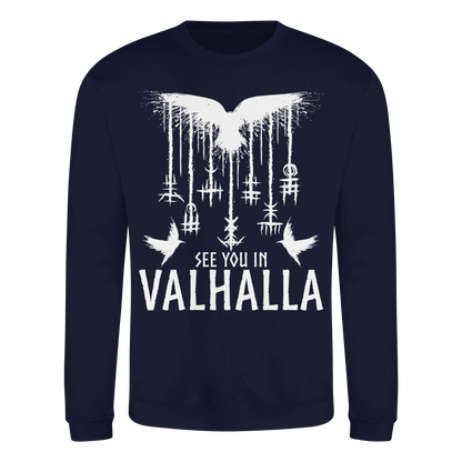 See you in Valhalla Raben - Basic Sweatshirt