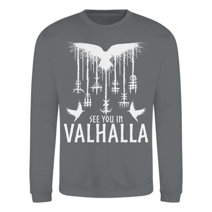 See you in Valhalla Raben - Basic Sweatshirt