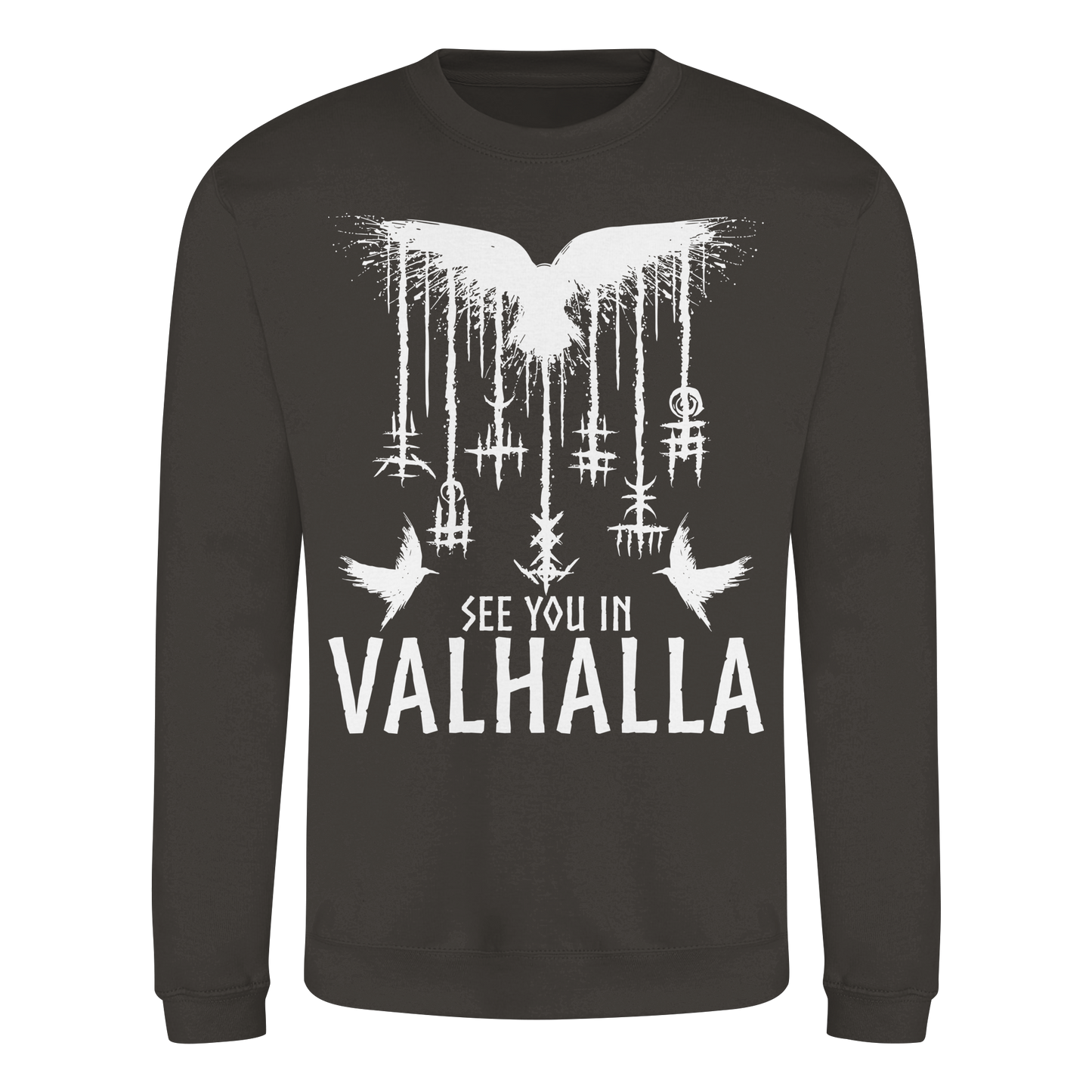 See you in Valhalla Raben - Basic Sweatshirt