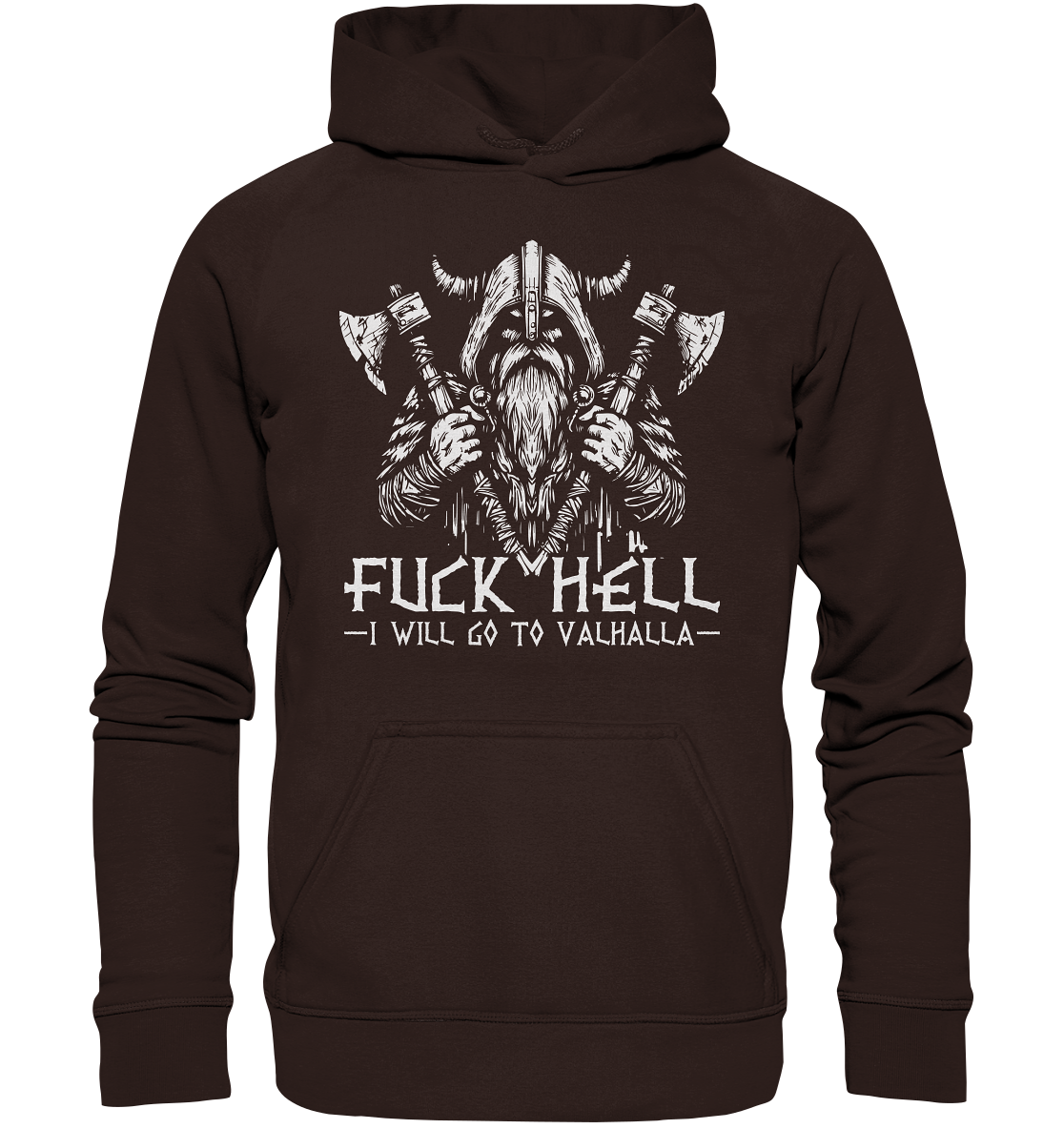 I will go to valhalla - Unisex Hoodie