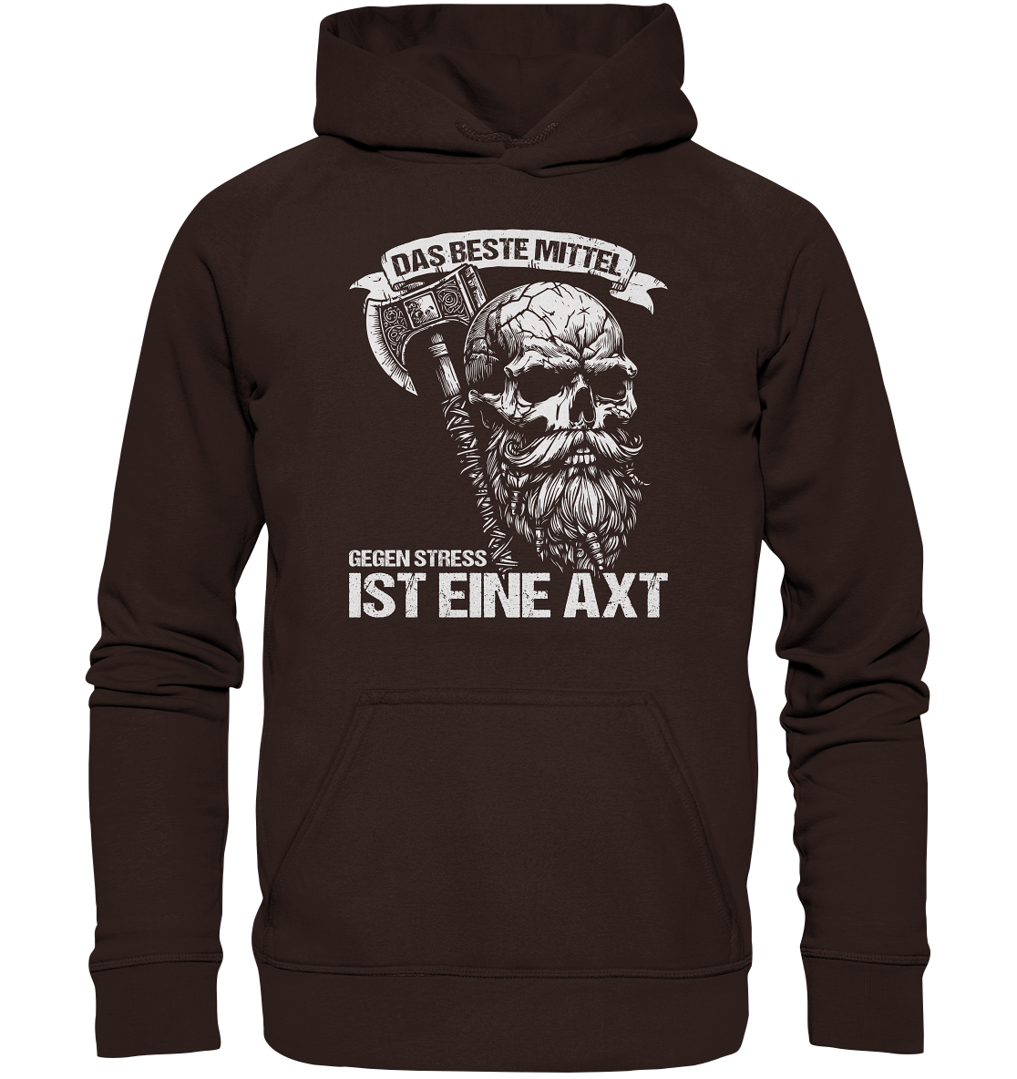 Das beste mittel gegen Stress  - Unisex Hoodie