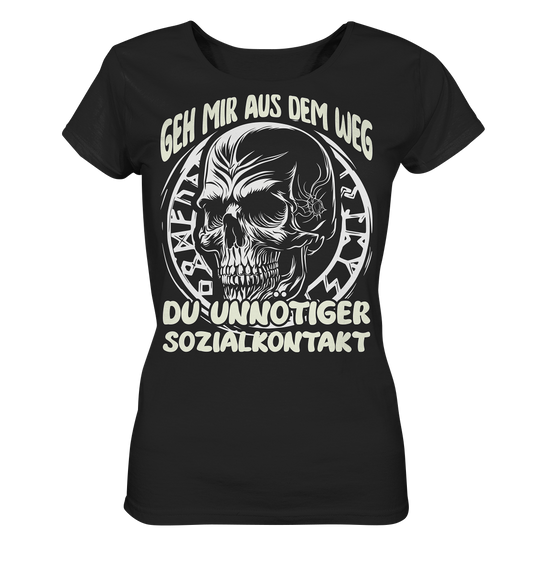 Sozialkontakt - Damen Organic Shirt