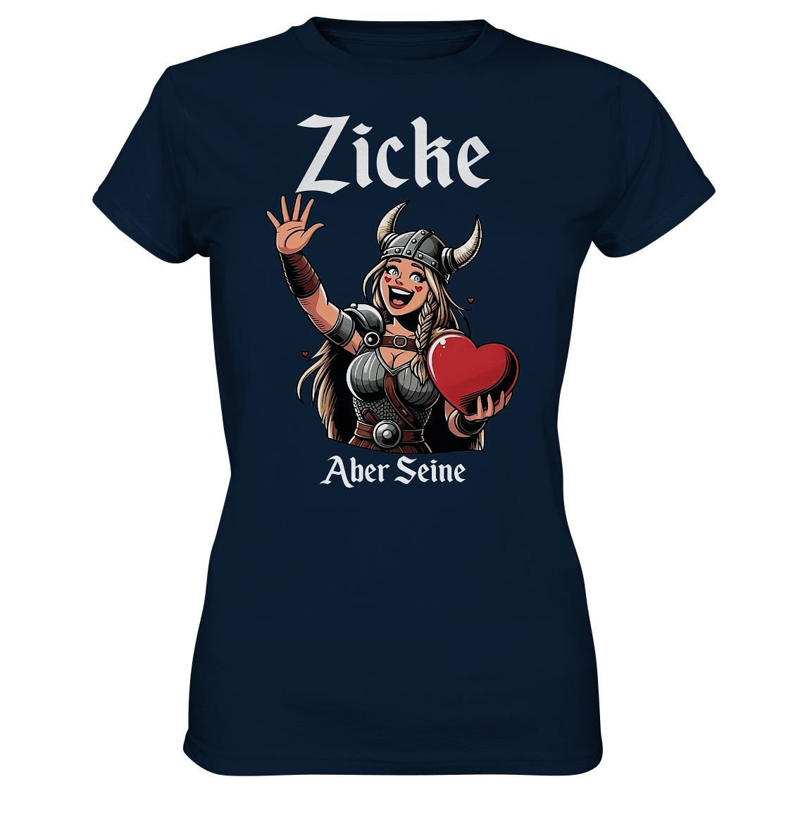 Zicke aber seine - Ladies Premium Shirt