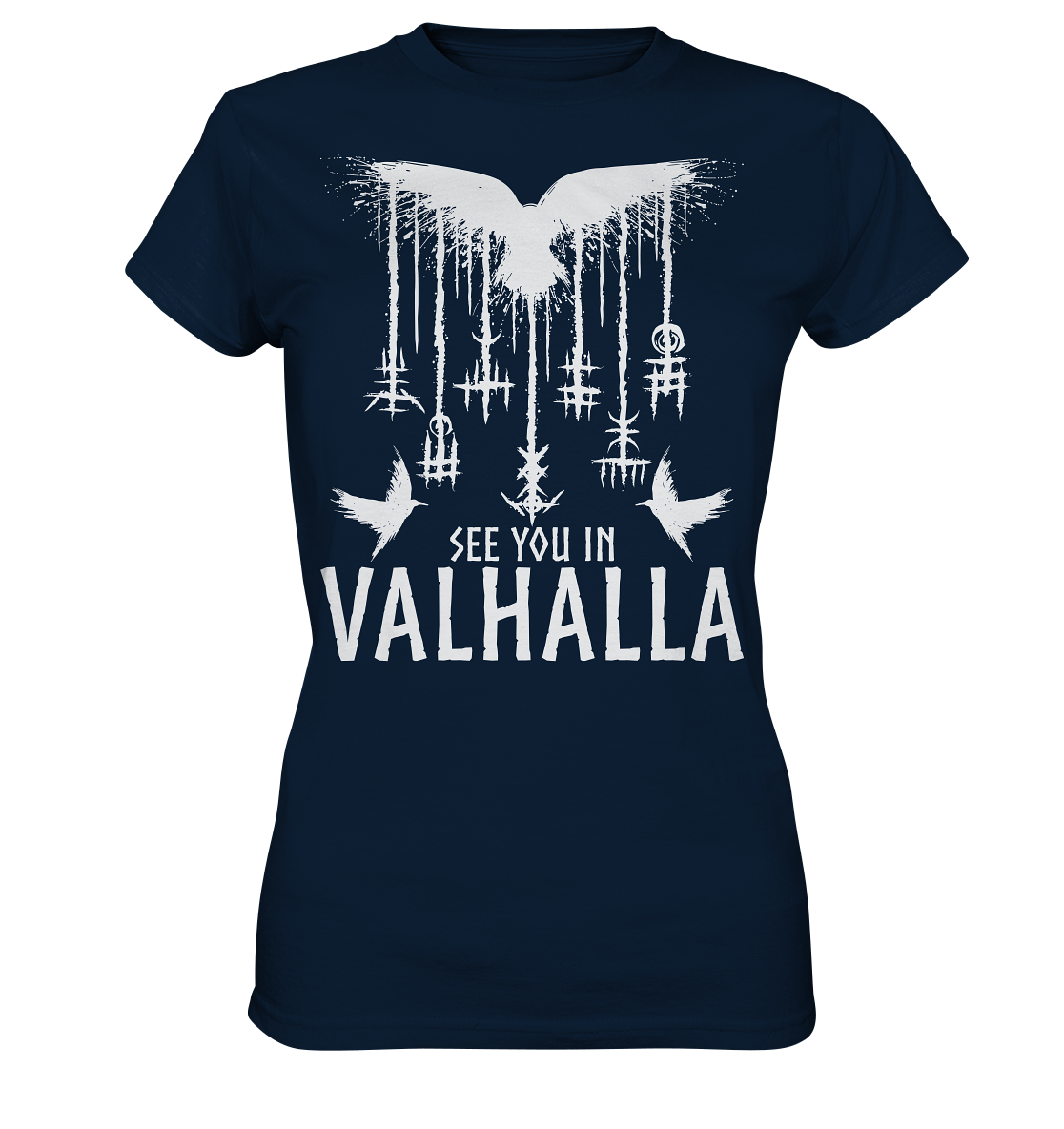 See you in Valhalla Raben - Ladies Premium Shirt