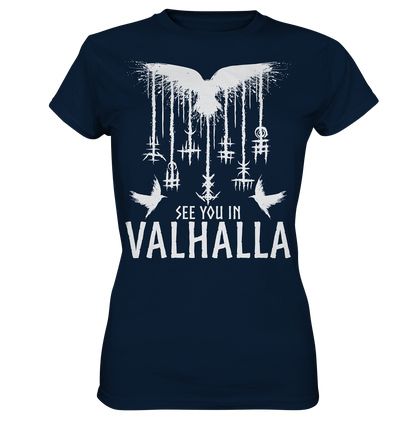 See you in Valhalla Raben - Ladies Premium Shirt