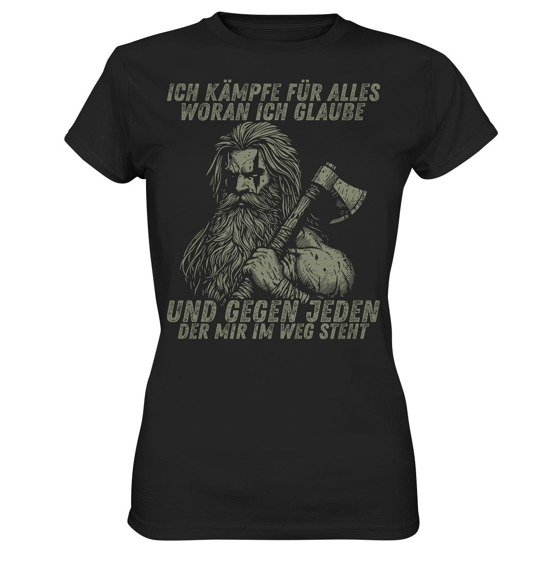 Ich kämpfe für alles - Damen Shirt