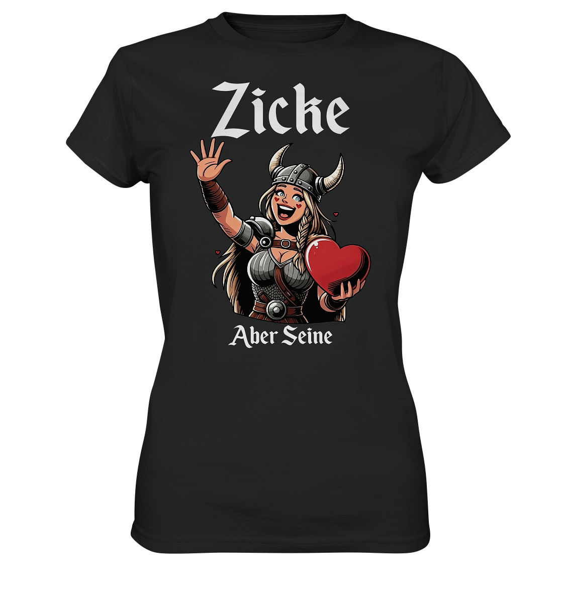 Zicke aber seine - Ladies Premium Shirt