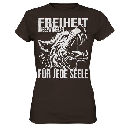Freiheit für jede Seele  - Ladies Premium Shirt