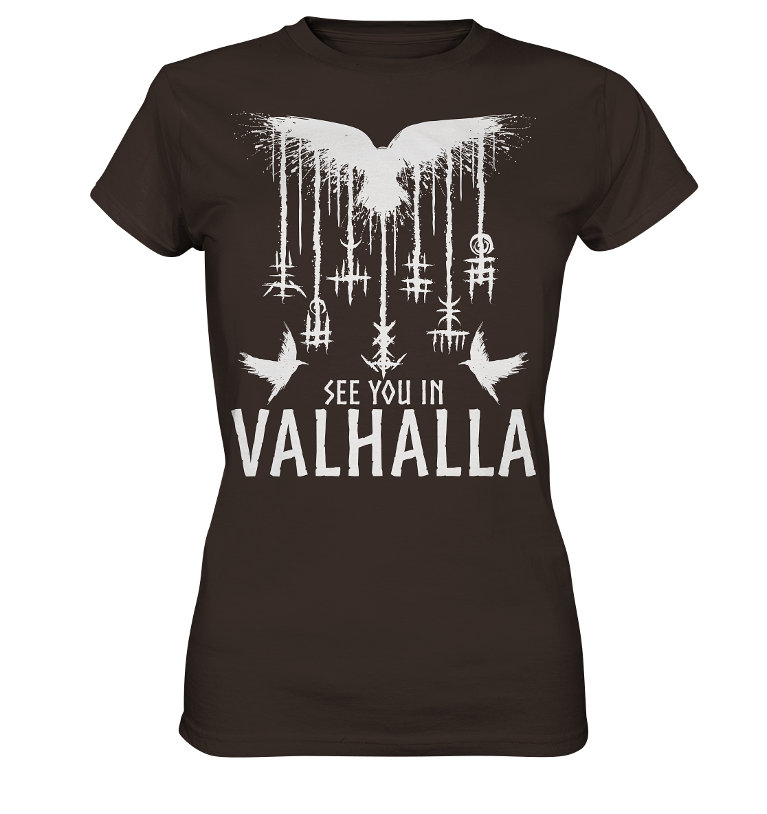 See you in Valhalla Raben - Ladies Premium Shirt