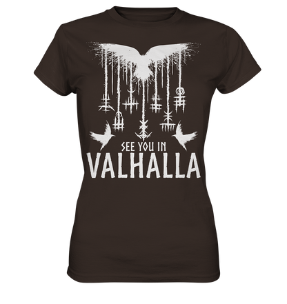 See you in Valhalla Raben - Ladies Premium Shirt