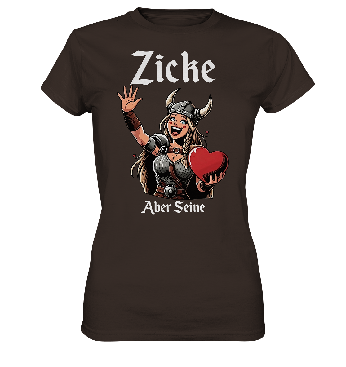 Zicke aber seine - Ladies Premium Shirt