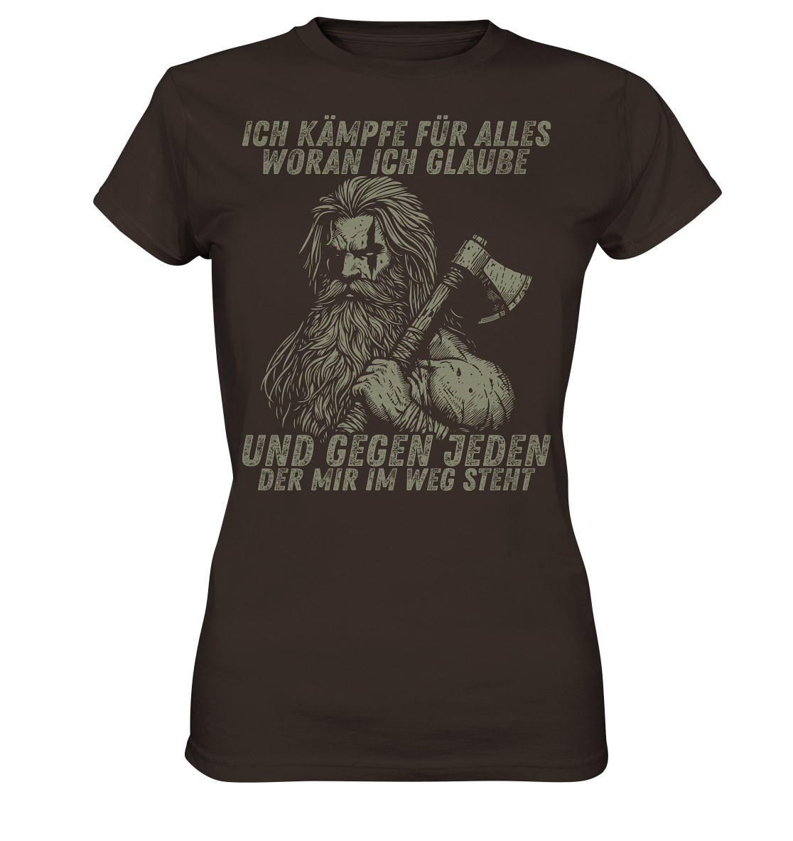 Ich kämpfe für alles - Damen Shirt