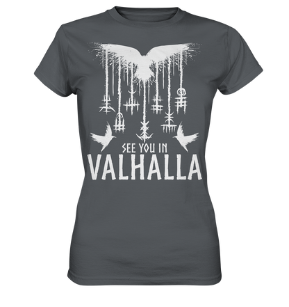 See you in Valhalla Raben - Ladies Premium Shirt