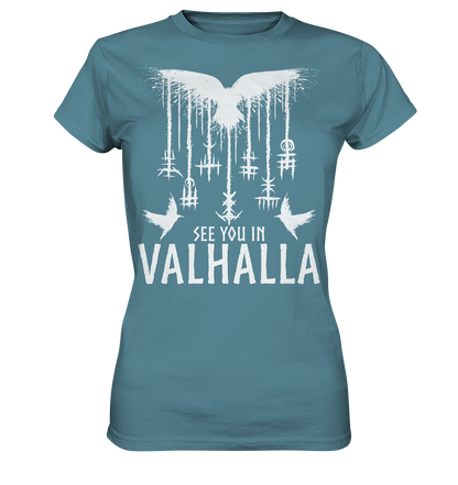 See you in Valhalla Raben - Ladies Premium Shirt