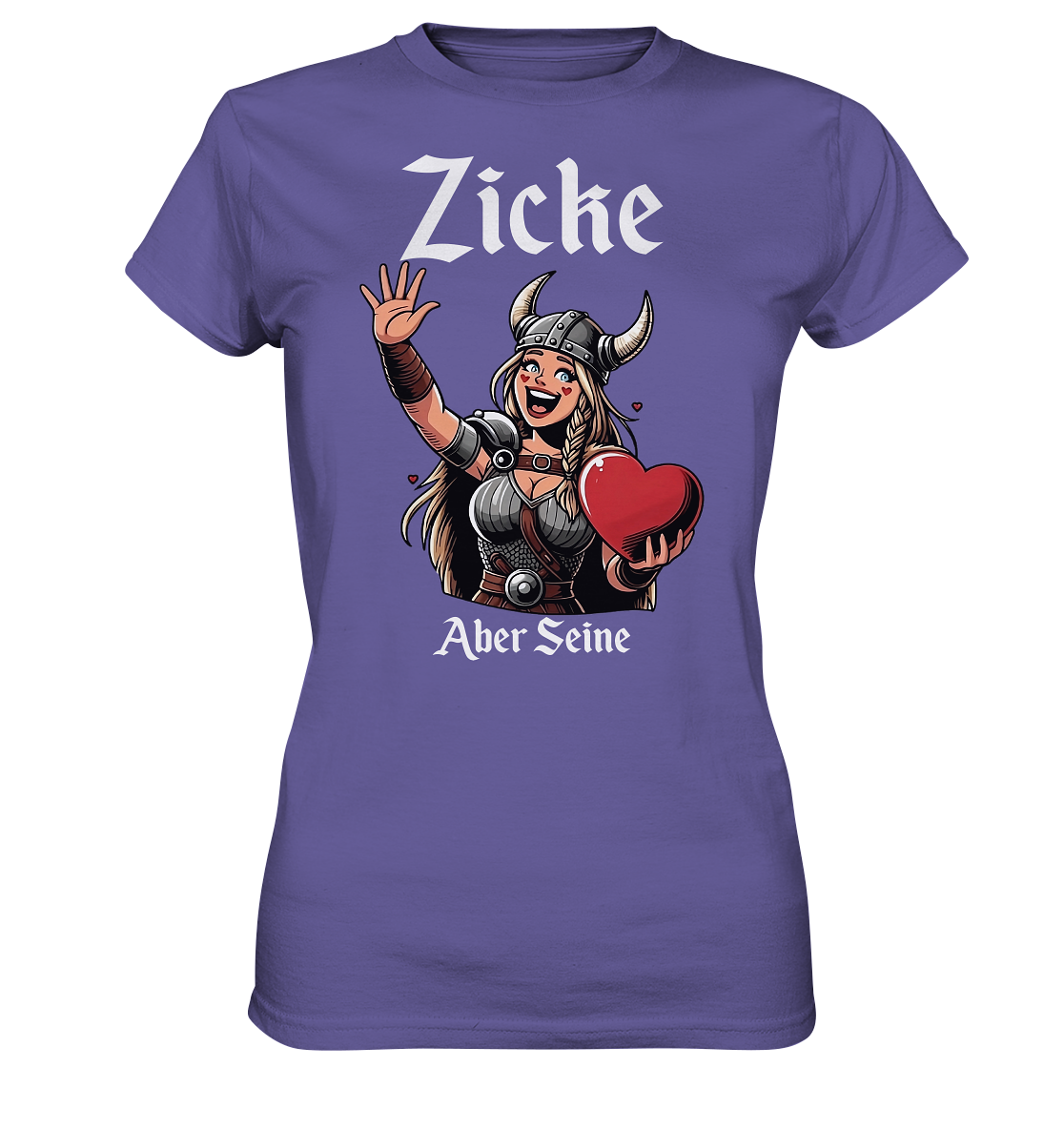 Zicke aber seine - Ladies Premium Shirt