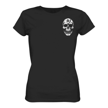Viking Compass Skull - Ladies Premium Shirt