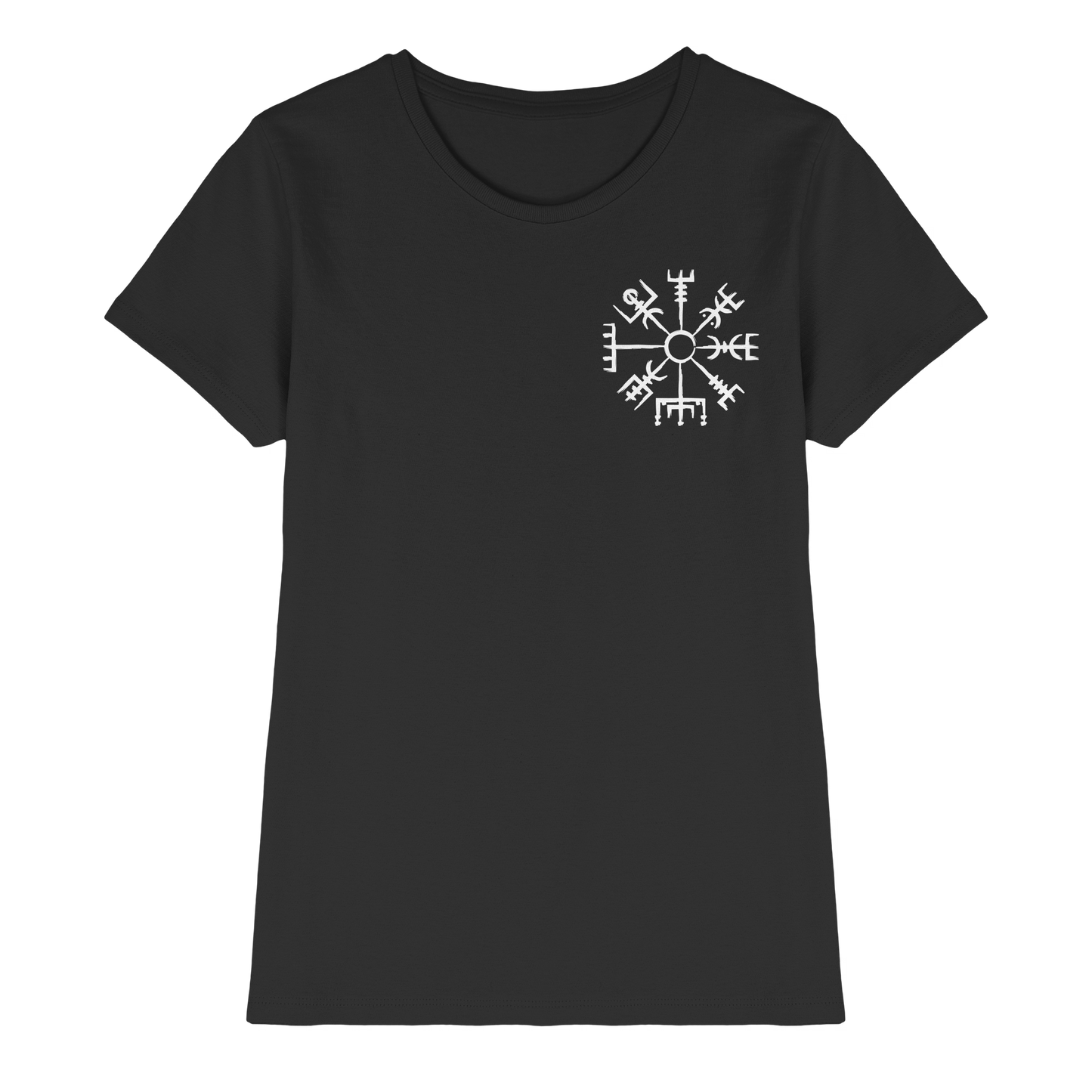 Vegvisir Runenkompass Premium Shirt Damen