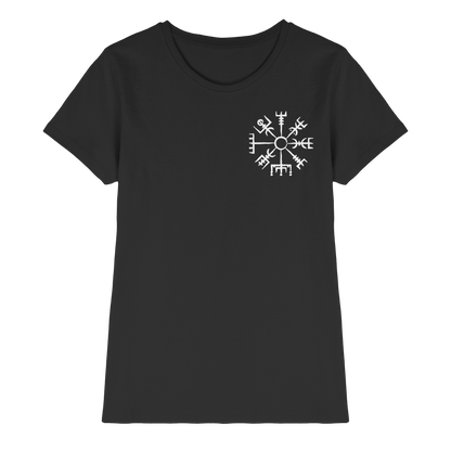 Vegvisir Runenkompass Premium Shirt Damen
