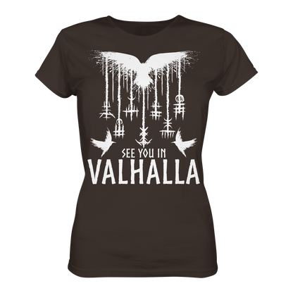See you in Valhalla Raben - Ladies Premium Shirt