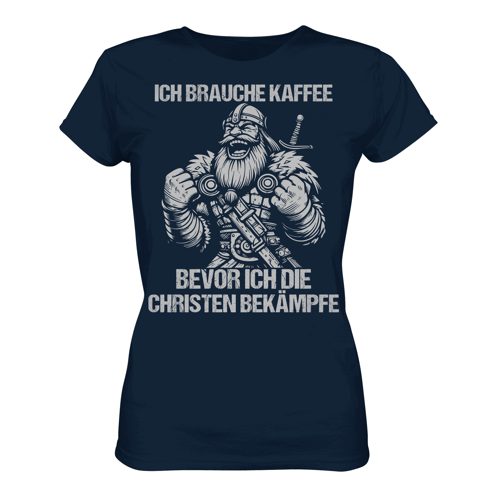 Ich brauche Kaffee  - Ladies Premium Shirt