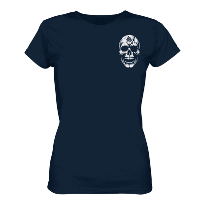 Viking Compass Skull - Ladies Premium Shirt