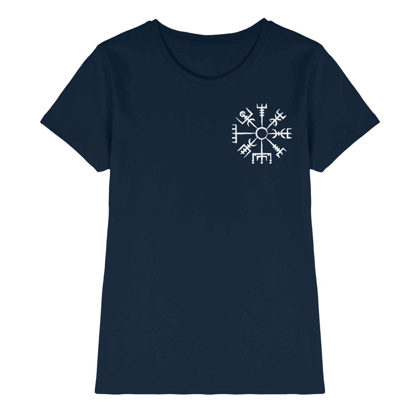 Vegvisir Runenkompass Premium Shirt Damen