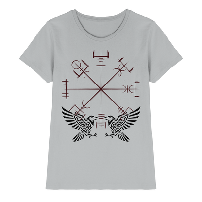 MYSTERIÖSES SYMBOL - Wikinger T-Shirt Damen Premium Runen
