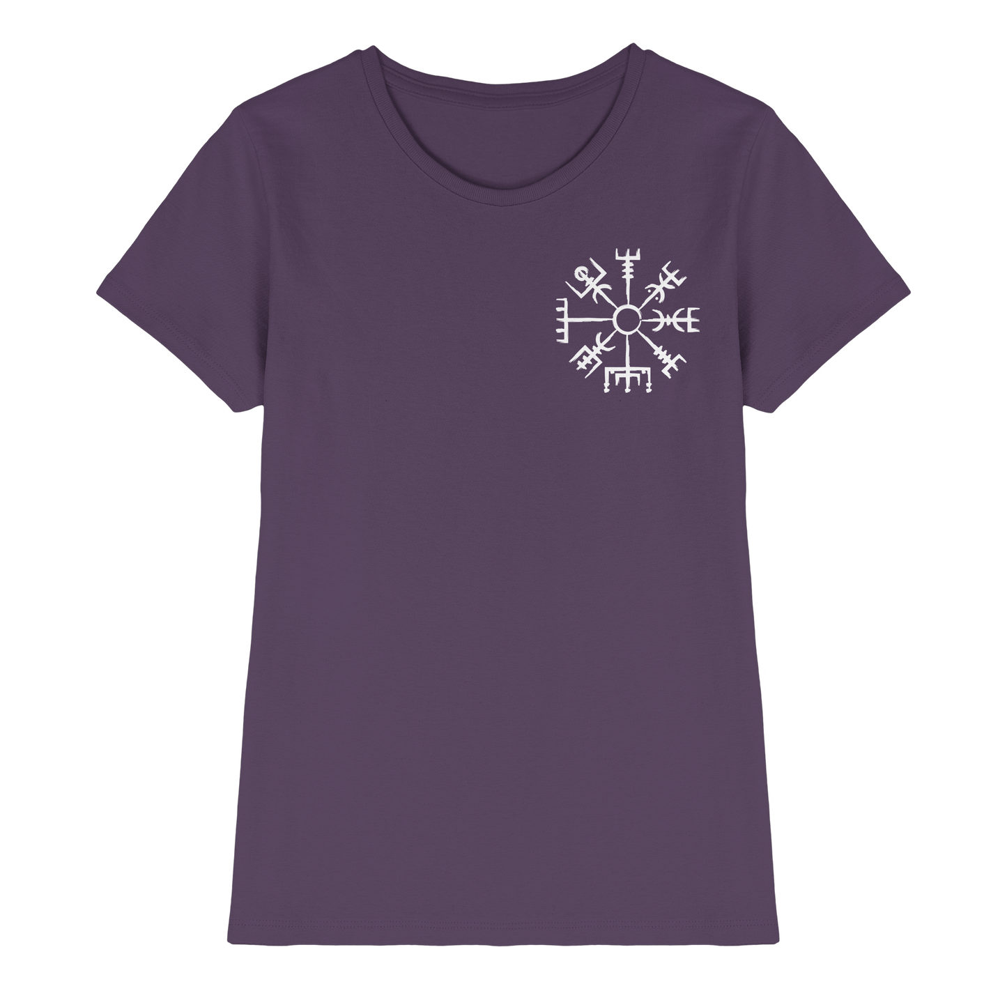 Vegvisir Runenkompass Premium Shirt Damen