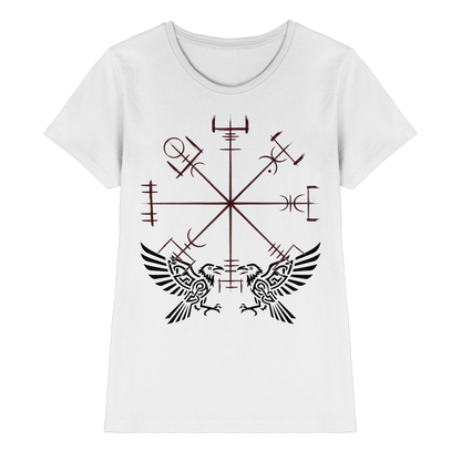 MYSTERIÖSES SYMBOL - Wikinger T-Shirt Damen Premium Runen