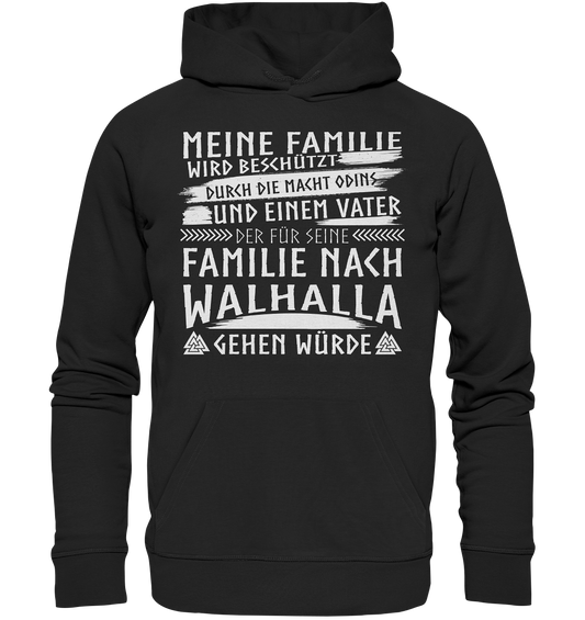 Meine Familie  - Organic Basic Hoodie