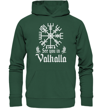 See you in Valhalla  - Organic Basic Hoodie