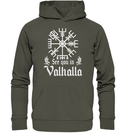 See you in Valhalla  - Organic Basic Hoodie