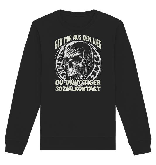 Sozialkontakt - Organic Unisex Sweatshirt