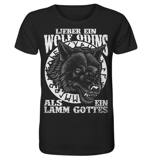 Wolf Odins - Herren Organic Shirt