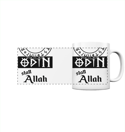 Odin statt Allah - Panorama Tasse