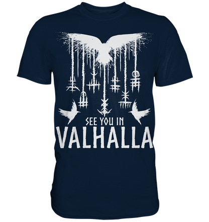 See you in Valhalla Raben - Premium Shirt