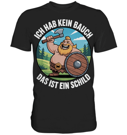 Das ist mein Schild - Wikinger T-Shirt Männer Beschützer Premium