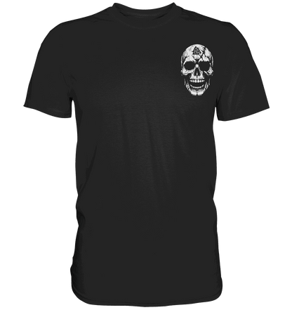 Viking Compass Skull - Mystisches Totenkopf Premium Shirt