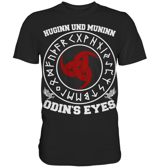 Wikinger-Shirt "Huginn und Muninn - Odins Augen"