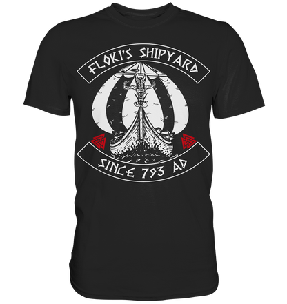 Viking Floki Der Schiffsbauer - Wikinger T-Shirt Männer Premium