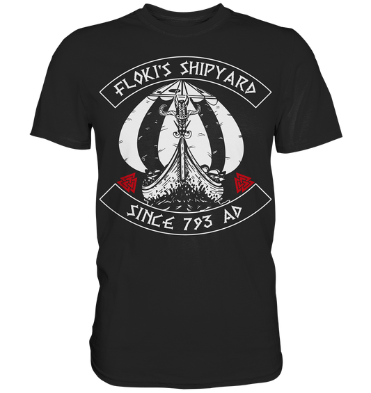Viking Floki Der Schiffsbauer - Wikinger T-Shirt Männer Premium