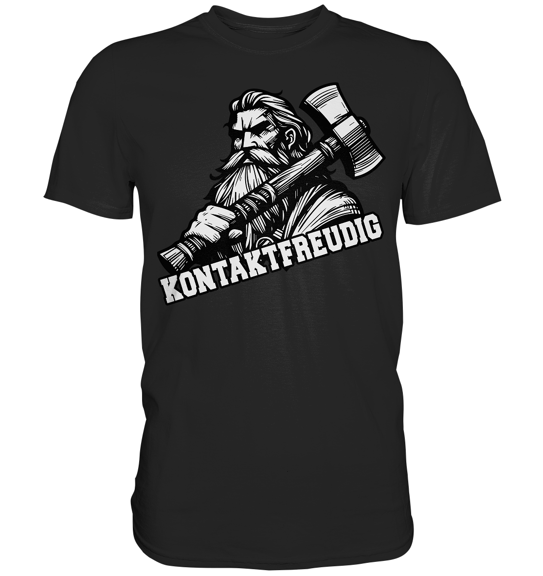 Kontaktfreudig - Herren Premium Shirt